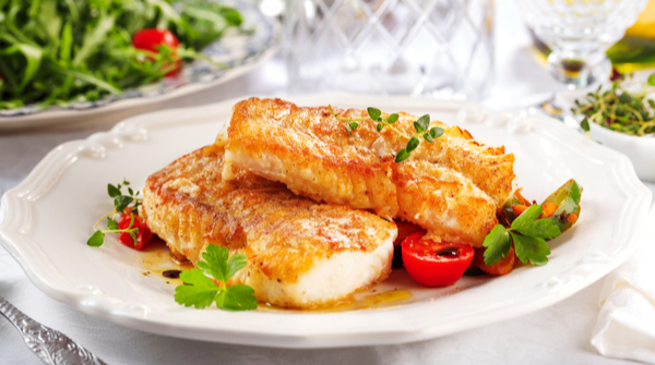 Tilapia with spicy tomato-pineapple relish
