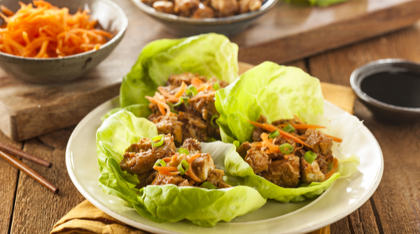 Chicken lettuce wraps