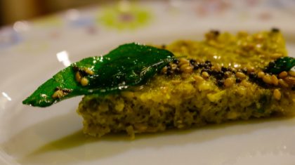sprouts dhokla