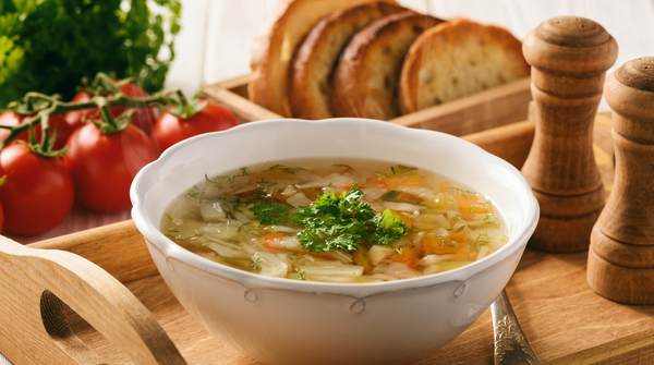 Ragi Almond Vegetable soup