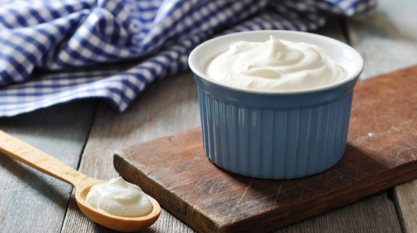 unsweetened Greek yogurt