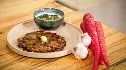 Low Carb Zucchini paratha