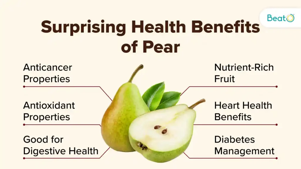 Health Benefits of Pear